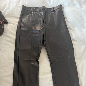 Zara Leather Pants